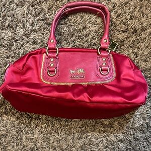 Coach Fuchsia Shoulder Bag